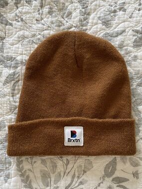 NWOT Brixton Stowell II Unisex Cuffed Beanie in Copper Winter Hat Toque